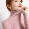 "Women's Fall Turtleneck Sweater - Soft Knitted Cashmere Pullover for  Autumn & Winter"